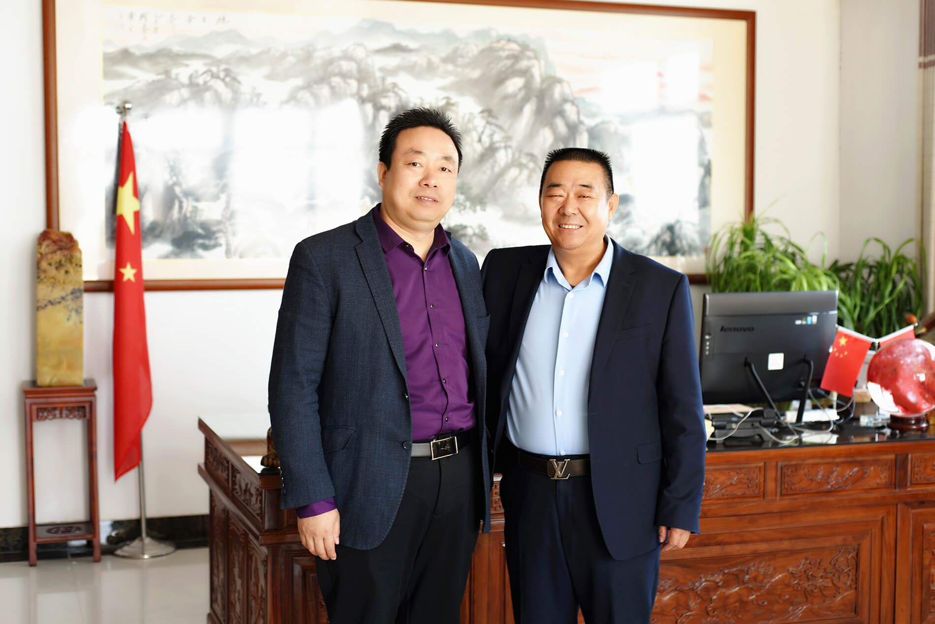 省汽配商會常務(wù)副會長倪付慶來集團參觀考察